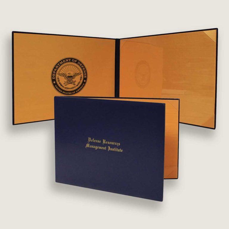 Custom Printed Padded Certificate Holders Certificate Holders Usa