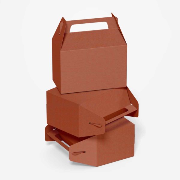 Kraft Gable Boxes Wholesale