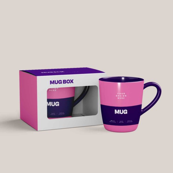 Custom Mug Packaging Boxes