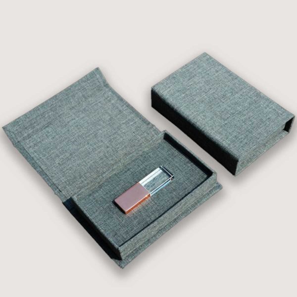 fabric boxes for usb by emans packaging
