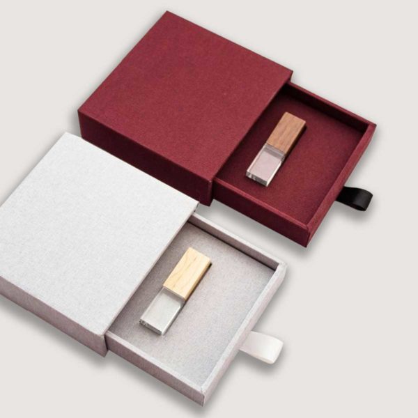 Slip Case Flash Drive Packaging