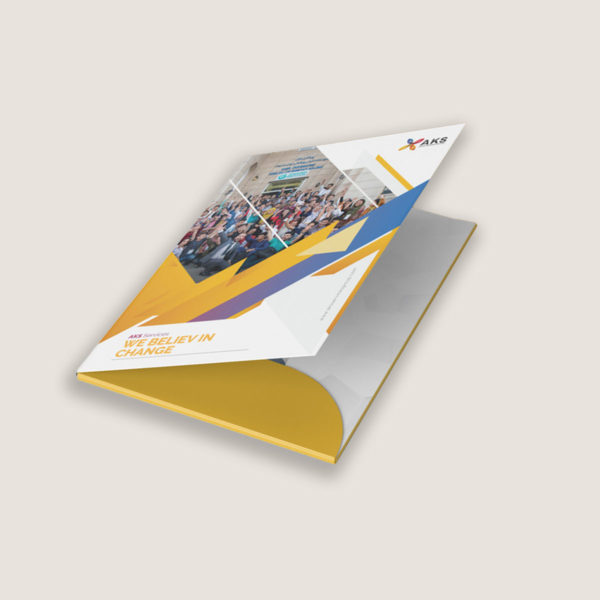 custom printed presentation folders by emans packaging