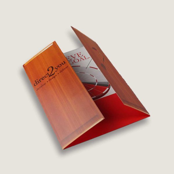 custom printed gate fold folders by emans packaging