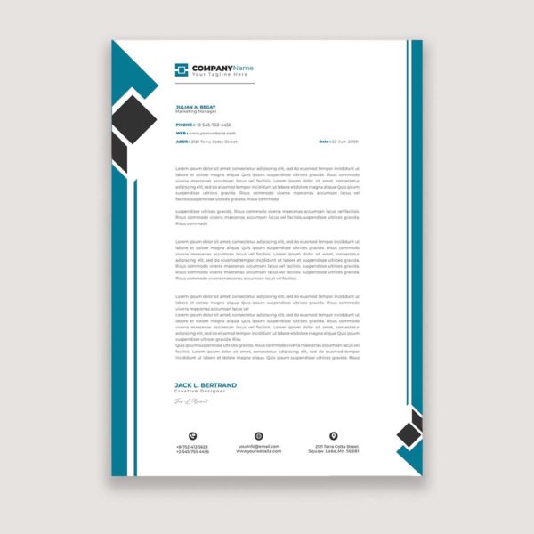 Custom Business Letterheads Printing