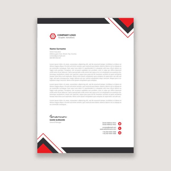 Custom Business Letterheads Printing