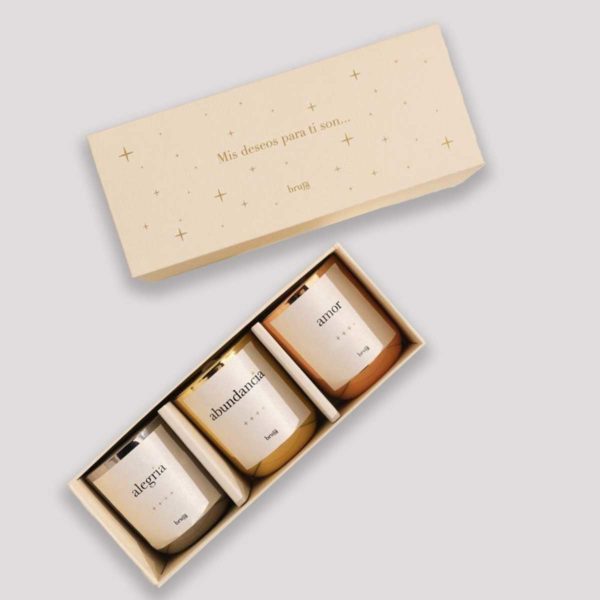 Candle Boxes Set Packaging