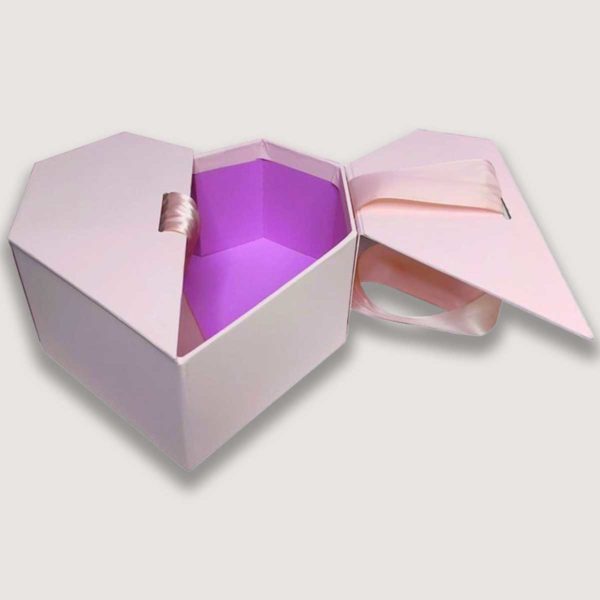 Custom Heart Shape Rigid box