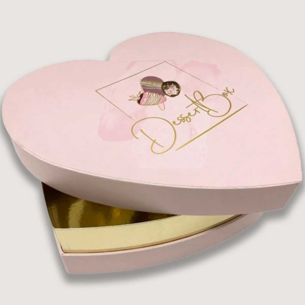 Custom Heart Shape Rigid box