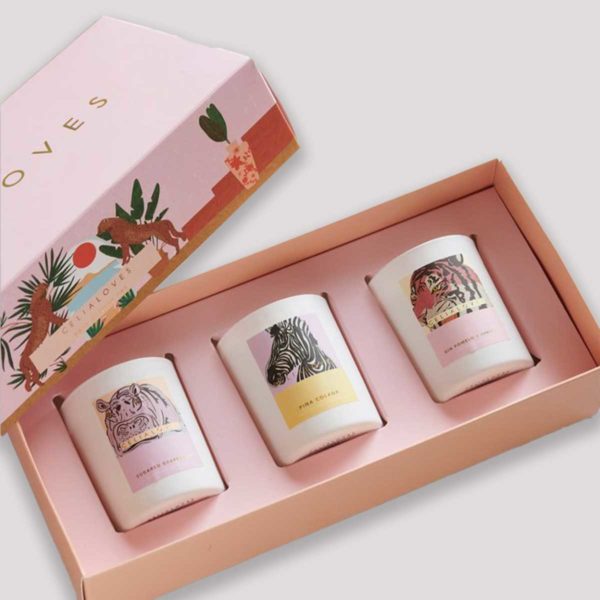 Candle Boxes Set Packaging